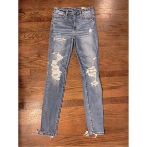 Super hi rise American Eagle jegging